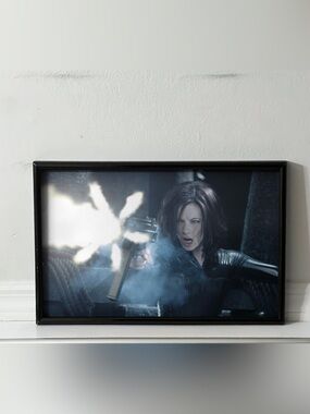 Underworld Kate Beckinsale Vampire Art horror Poster